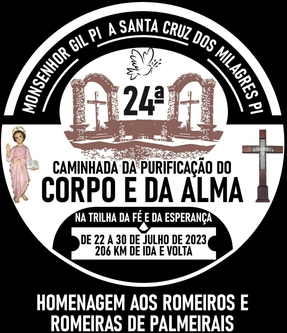 SETUR dará apoio a  24a Caminhada da Purificação do corpo e da alma 