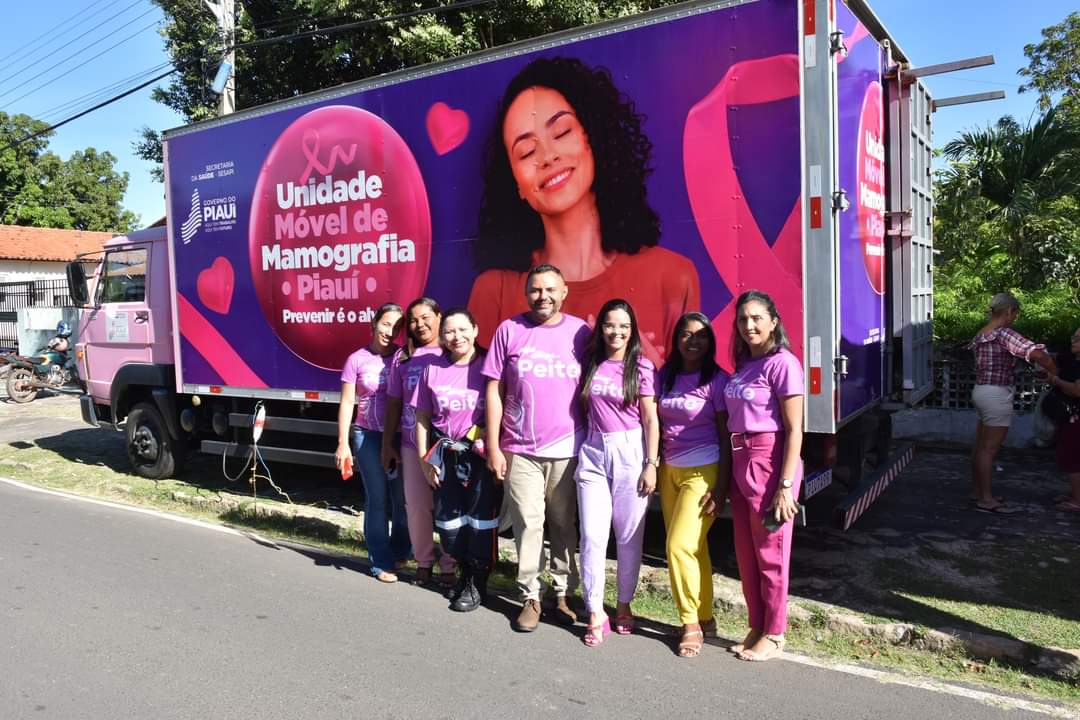 Prefeitura de Monsenhor Gil traz caminhão para exames de mamografias  - Imagem 1