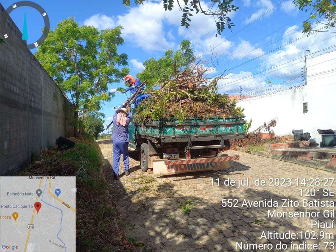 Monsenhor Gil mais limpa com equipes de limpeza ativas em toda a cidade!  - Imagem 2