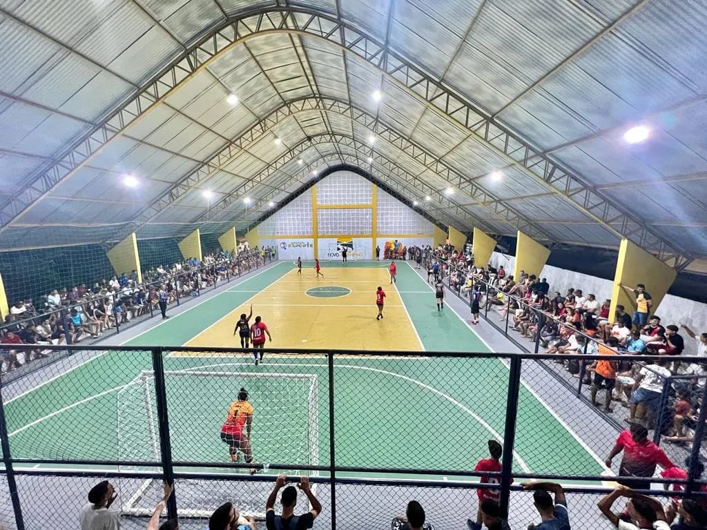 Mais de 400 pessoas prestigiaram o evento esportivo na cidade de Angical. (Foto: Divulgação)