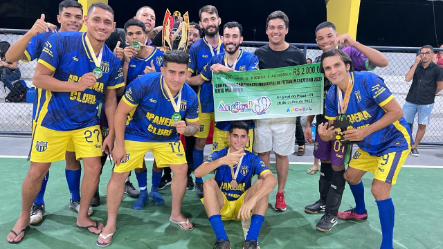 Público marca presença na final do torneio municipal de futsal em Angical