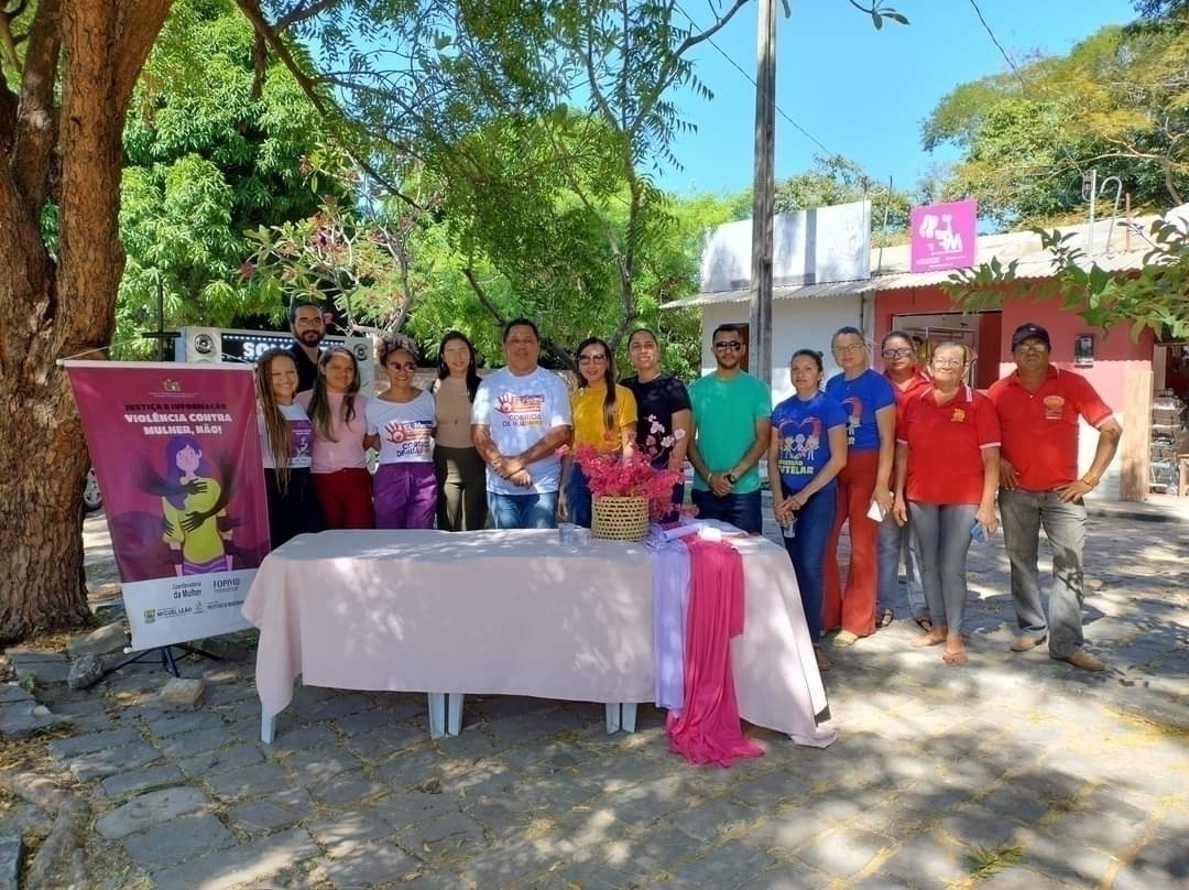 Violência contra a mulher não. Justiça e informação em Monsenhor Gil 