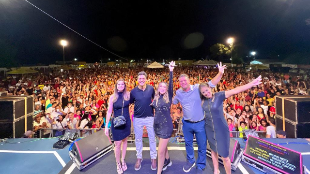 Aniversário de Angical é comemorado com inaugurações, ações sociais e shows