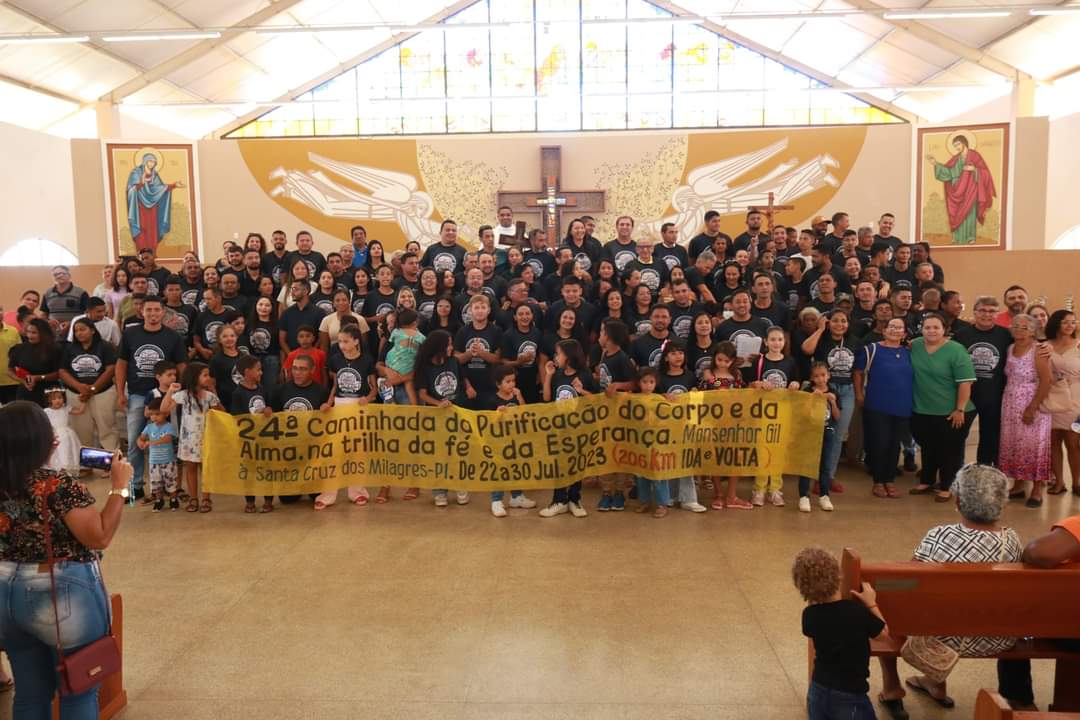 24a Caminhada da Purificação do Corpo e da Alma é consagrada com Missa - Imagem 2