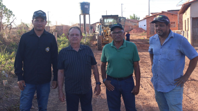 Prefeitura de Uruçuí retoma obras de pavimentação no Bairro São Francisco c