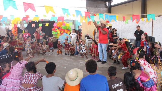 Tradicional Arraiá do Serviço de Convivência e Fortalecimento de Vínculos D