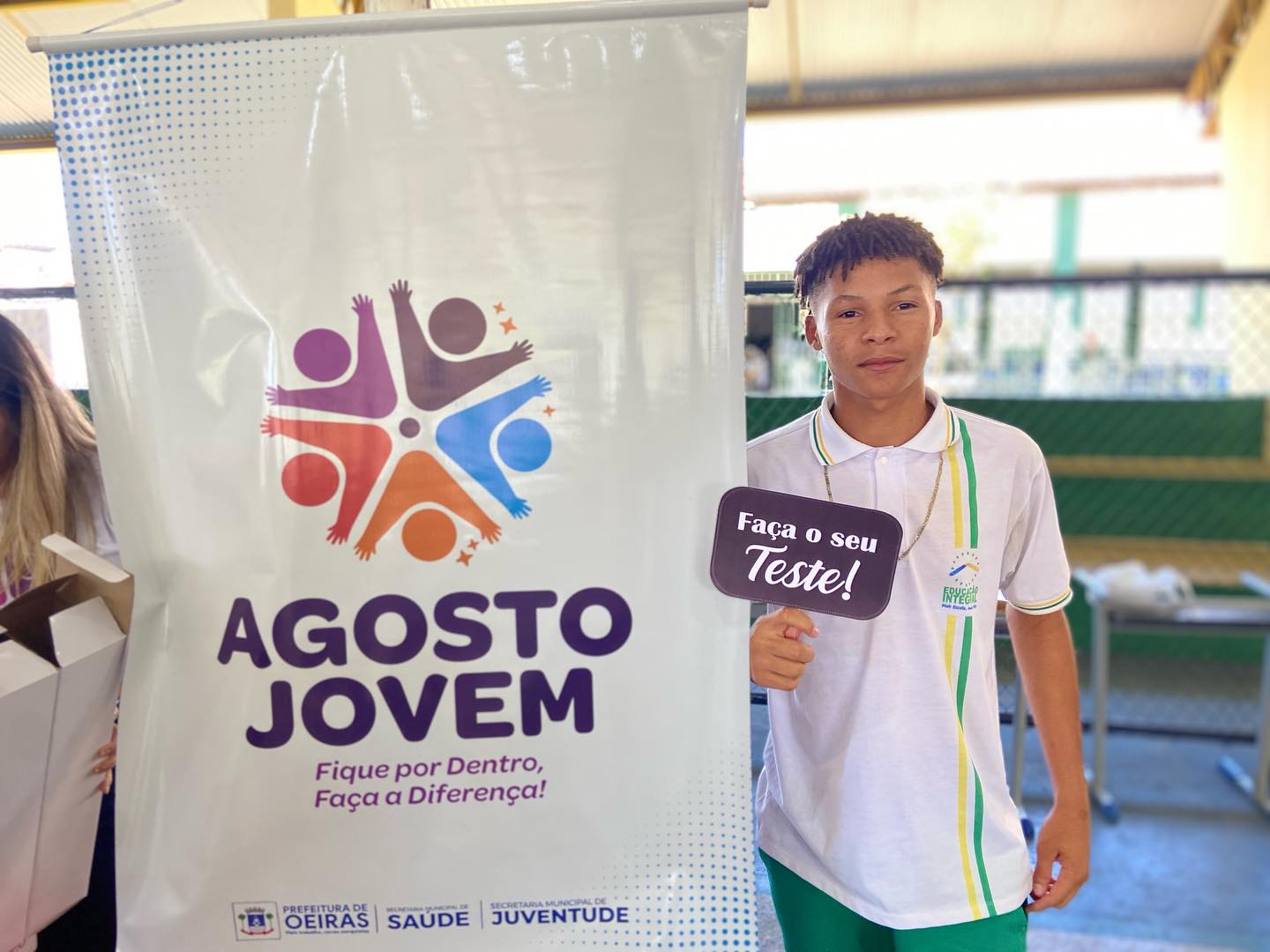 Agosto Jovem conscientiza sobre gravidez na adolescência e IST’s em Oeiras - Imagem 2