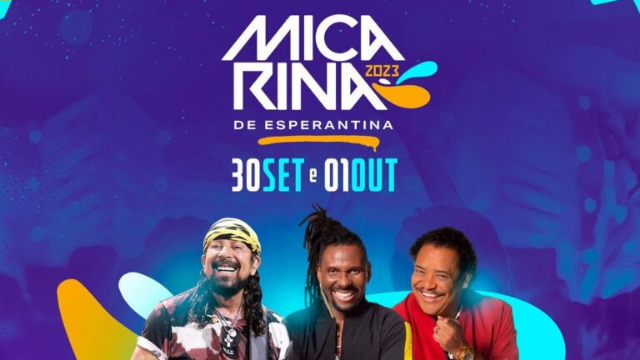 Bell Marques e É o Tchan são confirmados na Micarina de Esperantina 2023
