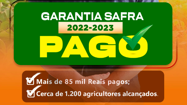ITAINÓPOLIS: Prefeitura efetua pagamento de 85 mil do Garantia Safra 22-23