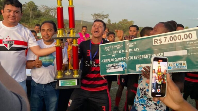 Olho D’água dos Negros conquista o titulo do campeonato esperantinense 