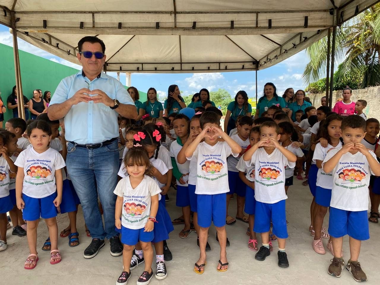 Prefeita Ivanária entrega reforma e ampliação da escola Maria Luiza Teles - Imagem 3