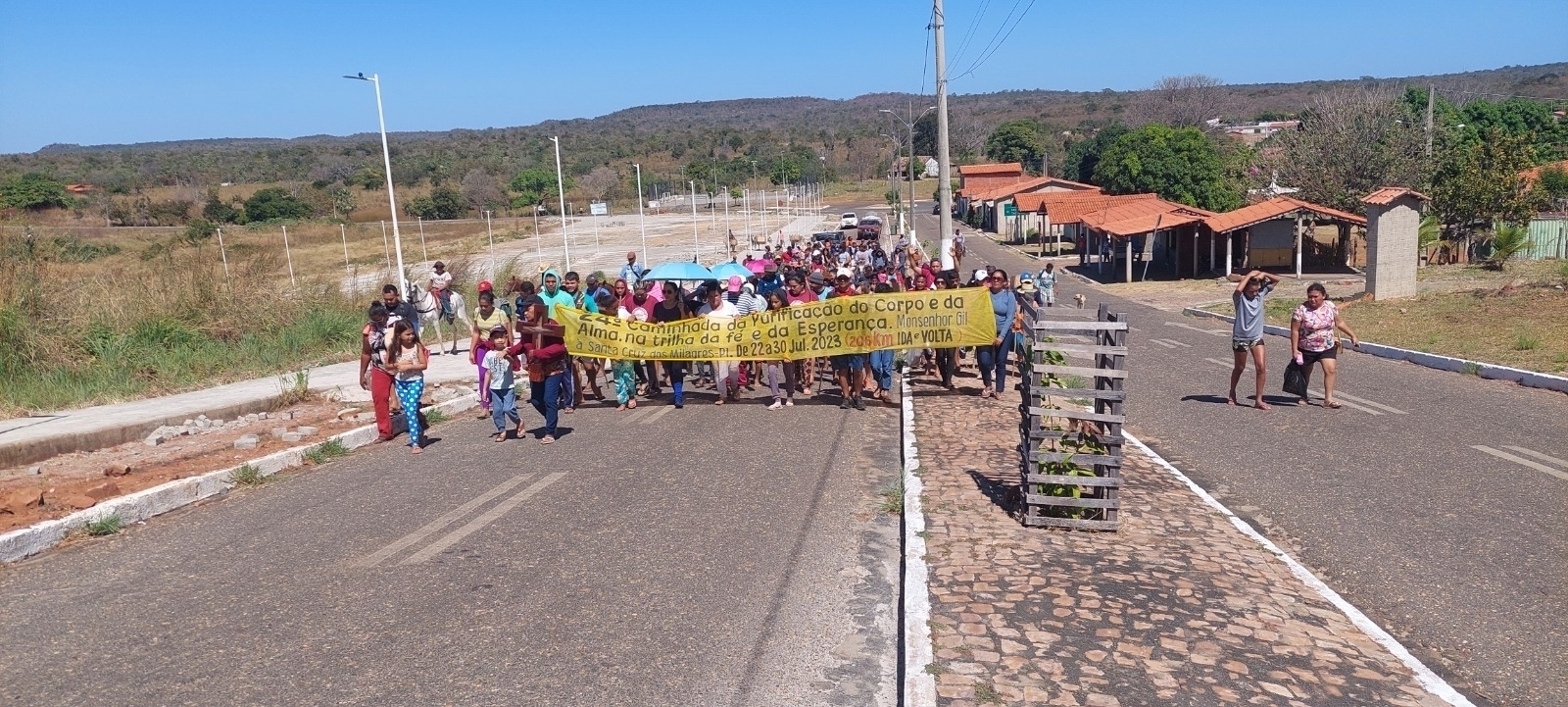 Nota de agradecimentos aos participantes e apoiadores da 24a Caminhada 
