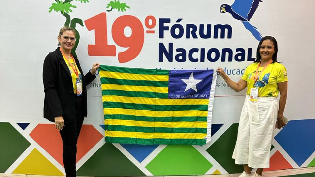 Secretária de Educação de Uruçuí Participa do 19º Fórum Nacional da UNDIME 