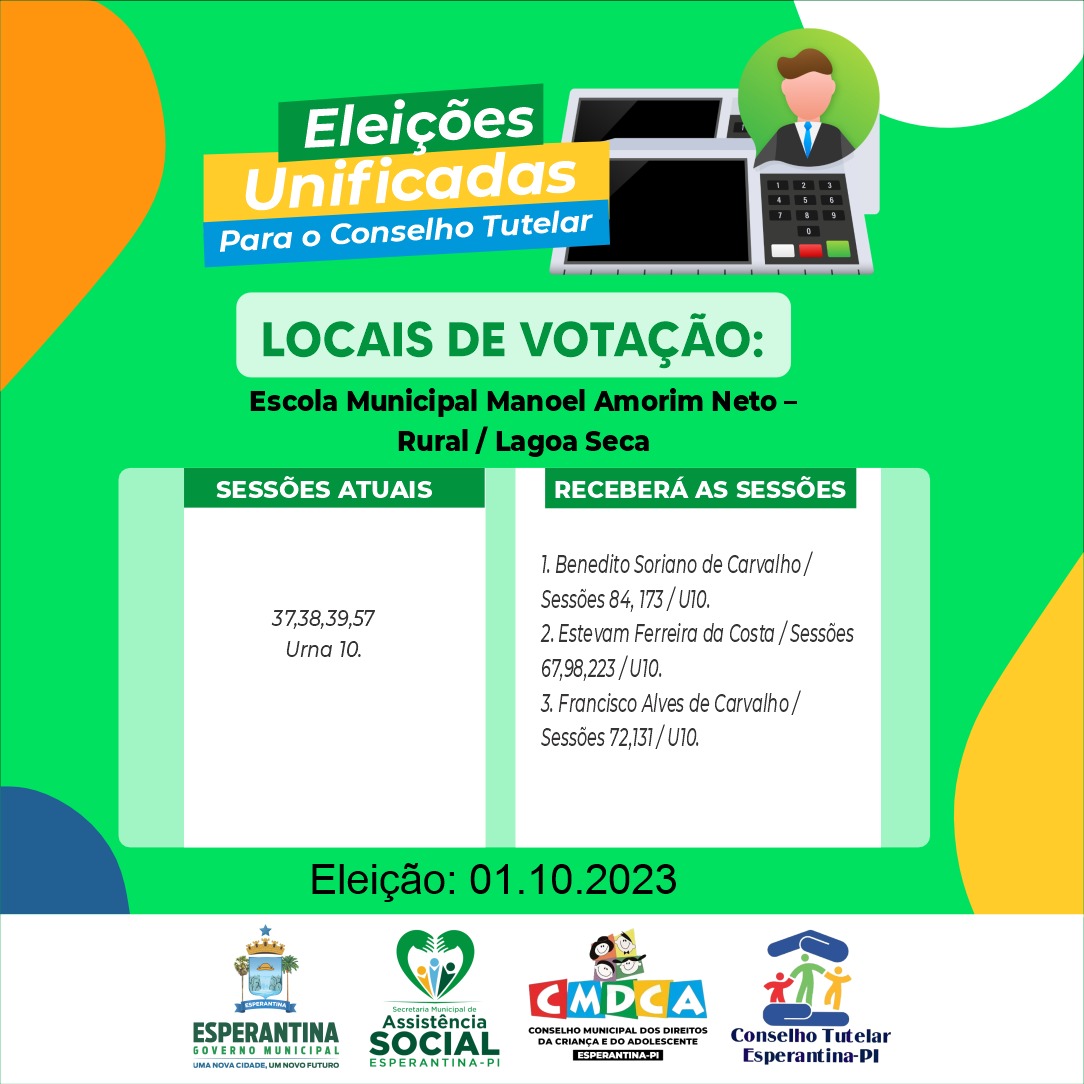 Prefeitura divulga locais de votação para eleições do Conselho Tutelar  - Imagem 4