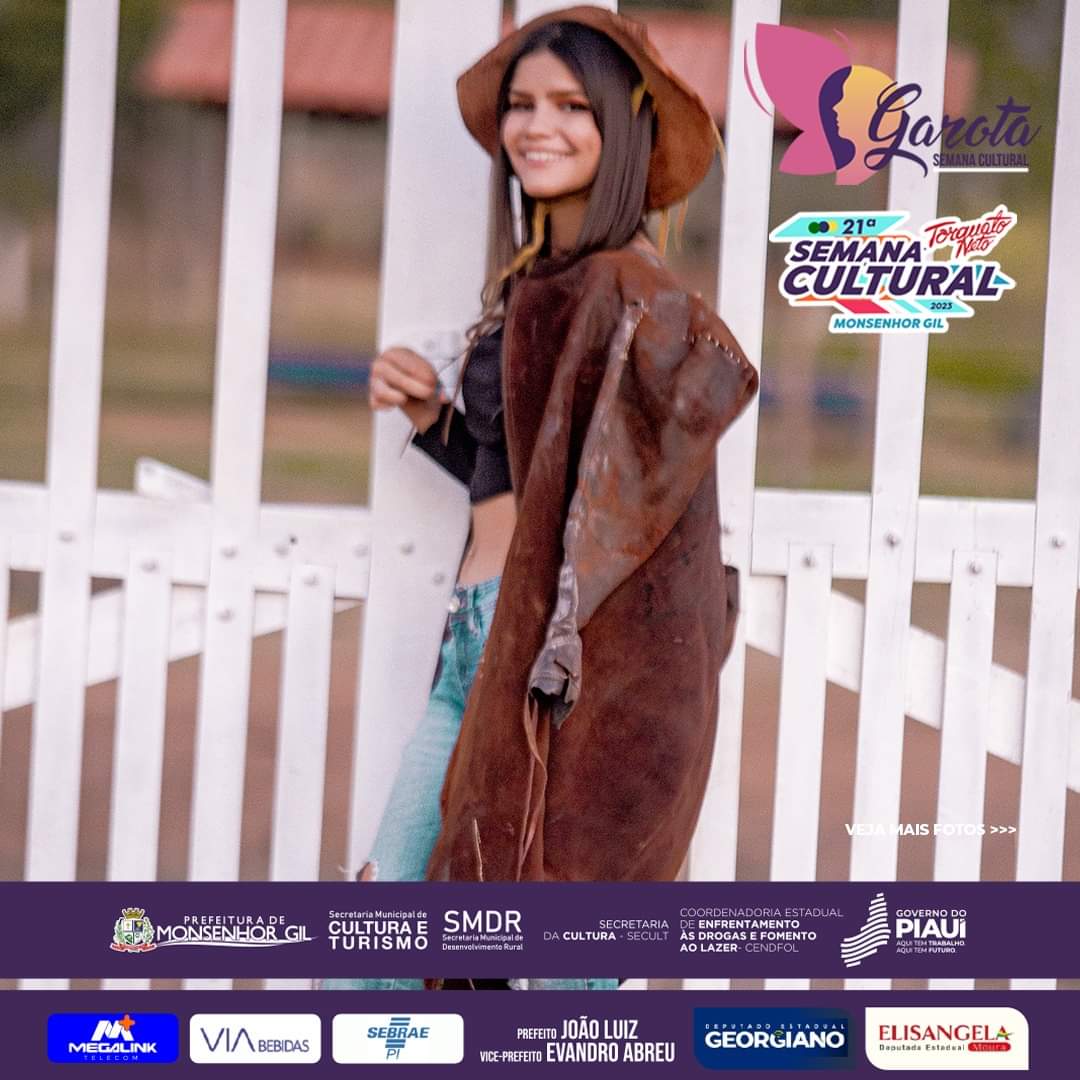 Monsenhor Gil escolhe Garota Semana Cultural 2023 de forma virtual - Imagem 26