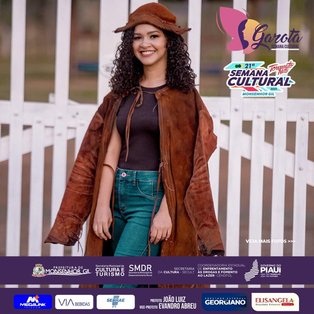 Monsenhor Gil escolhe Garota Semana Cultural 2023 de forma virtual - Imagem 6