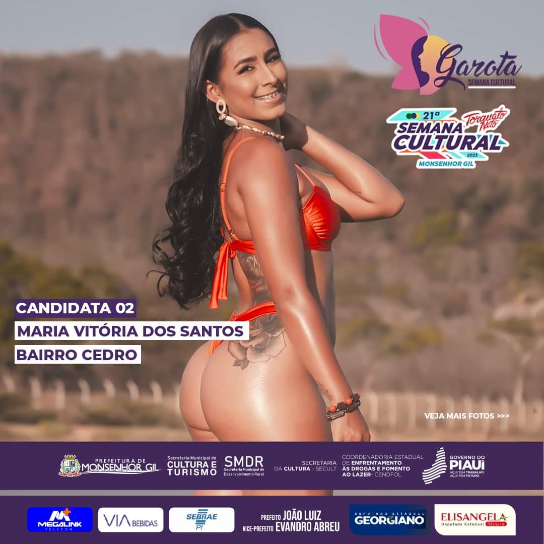 Monsenhor Gil escolhe Garota Semana Cultural 2023 de forma virtual - Imagem 7