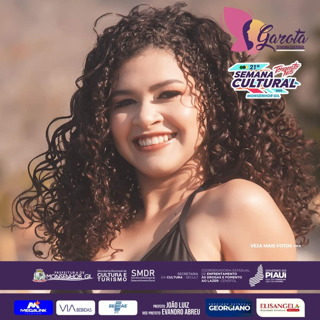 Monsenhor Gil escolhe Garota Semana Cultural 2023 de forma virtual - Imagem 4