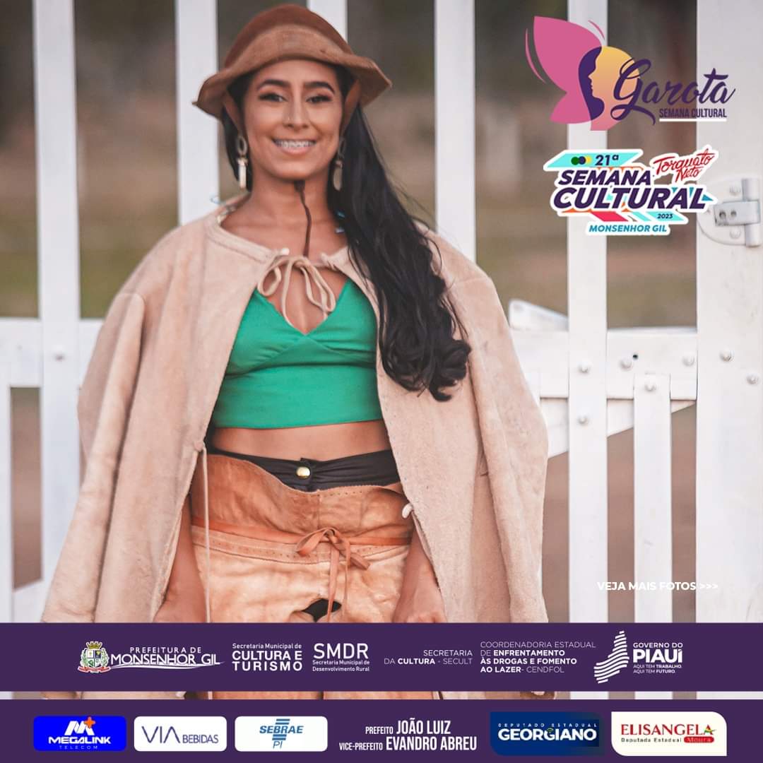 Monsenhor Gil escolhe Garota Semana Cultural 2023 de forma virtual - Imagem 10