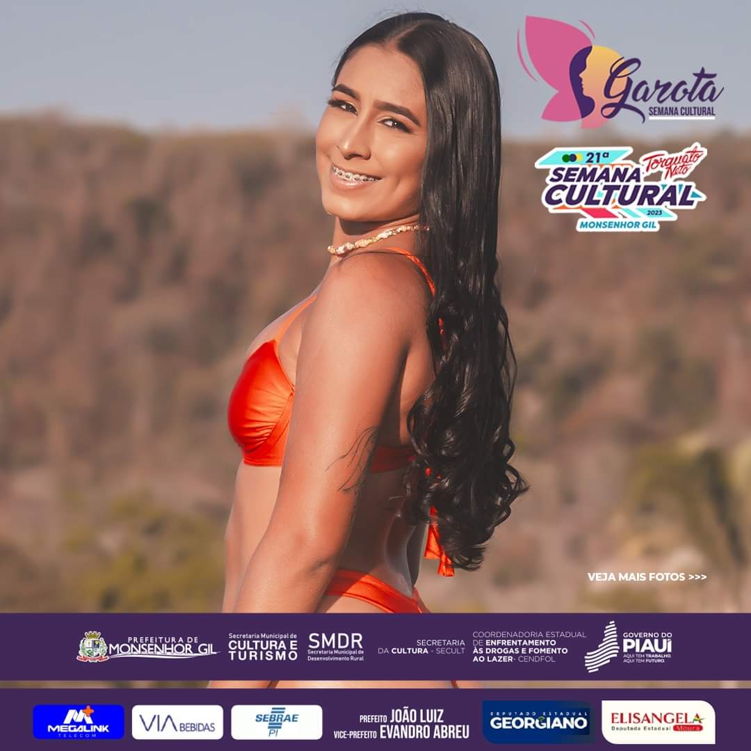 Monsenhor Gil escolhe Garota Semana Cultural 2023 de forma virtual - Imagem 9
