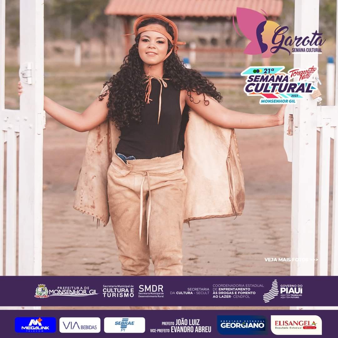 Monsenhor Gil escolhe Garota Semana Cultural 2023 de forma virtual - Imagem 13