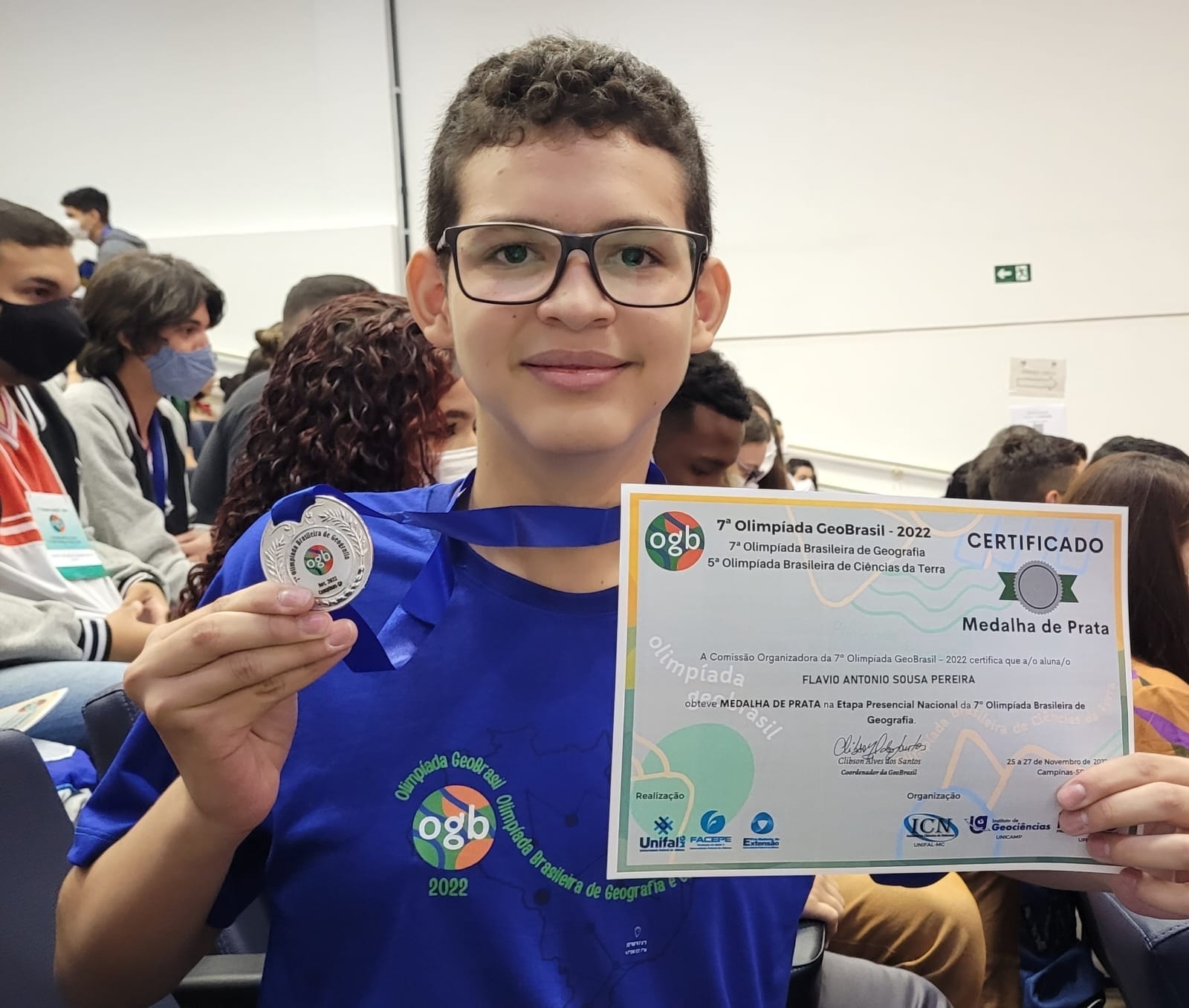 Município de Oeiras ganha 48 medalhas na Olimpíada Brasileira de Geografia