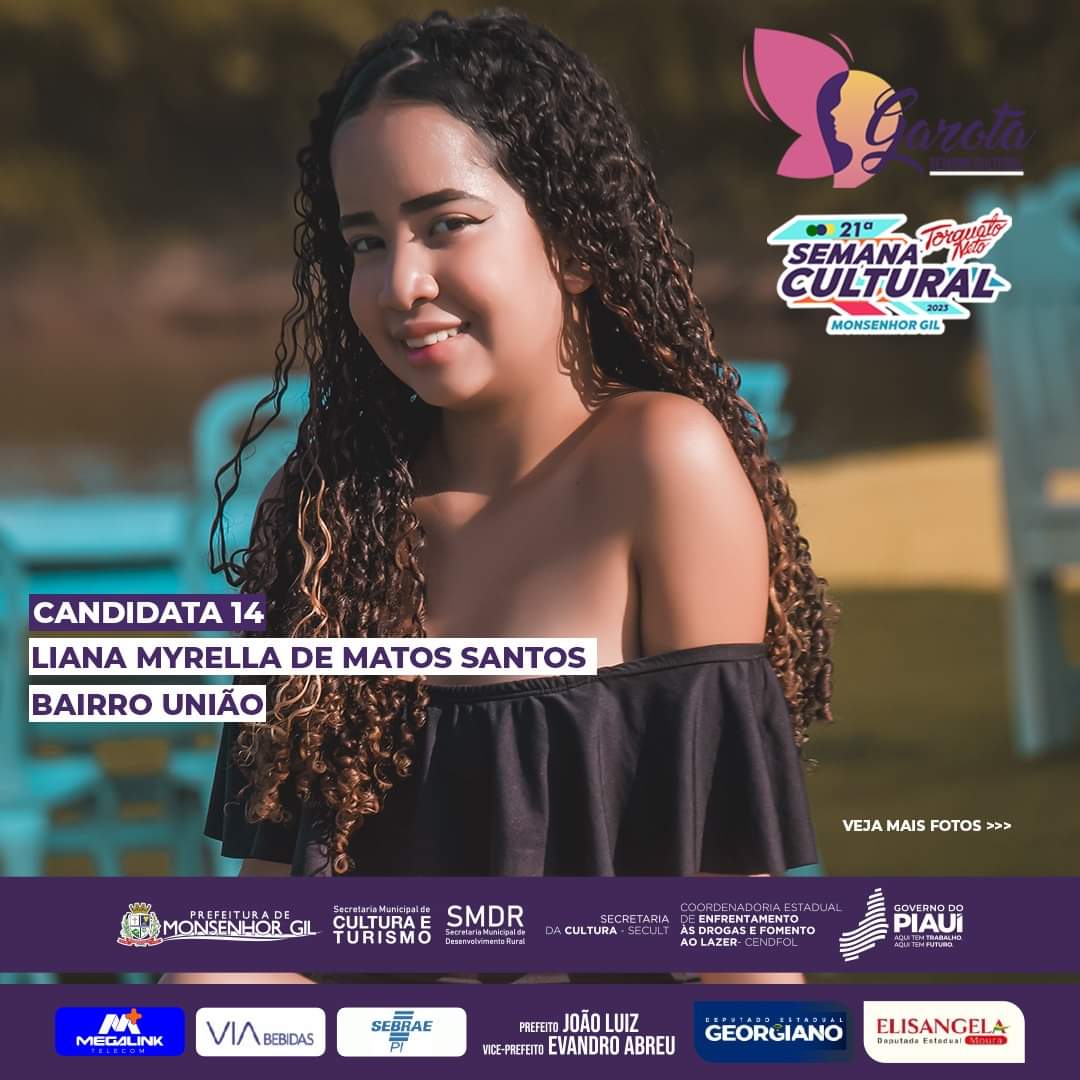 Monsenhor Gil escolhe Garota Semana Cultural 2023 de forma virtual - Imagem 55