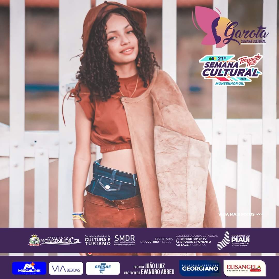 Monsenhor Gil escolhe Garota Semana Cultural 2023 de forma virtual - Imagem 42