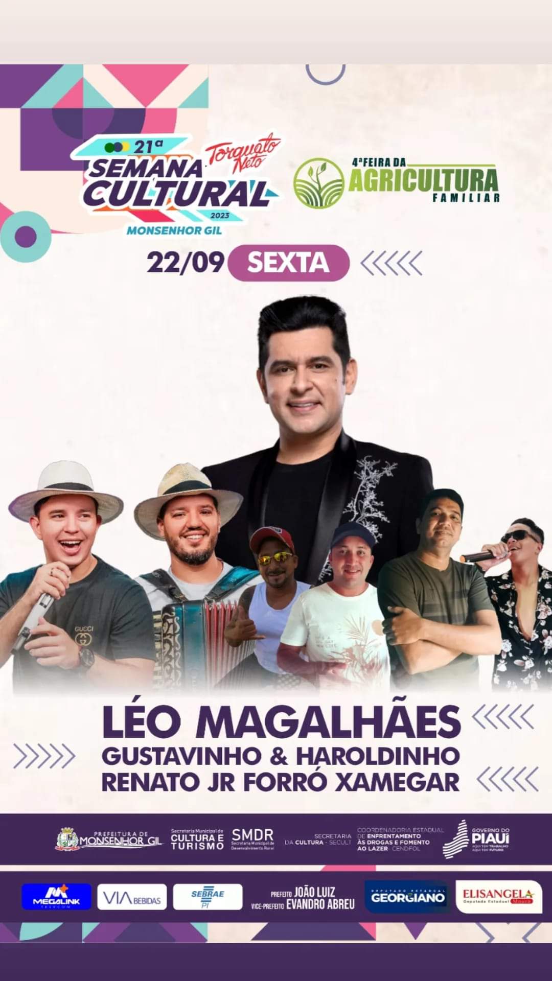 Semana Cultural movimenta Monsenhor Gil, dias 21,22 e 23 deste mês - Imagem 3