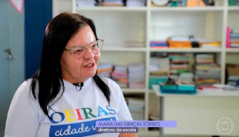 Educação Municipal de Oeiras ganha destaque nacional no Globo Repórter