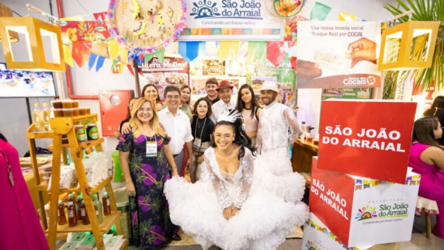 Prefeitura de São João do Arraial marca presença na Feira dos Municípios