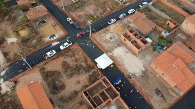 Uruçuí Comemora 121 Anos com Inauguração de Asfaltamento no Bairro São Fran