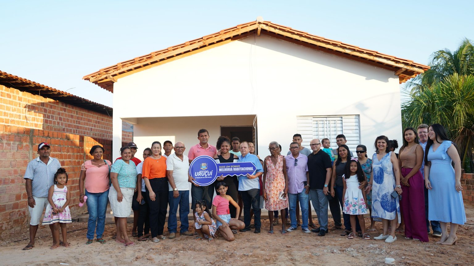 Entrega de Reformas pelo Programa “Melhoria Habitacional” em Uruçuí