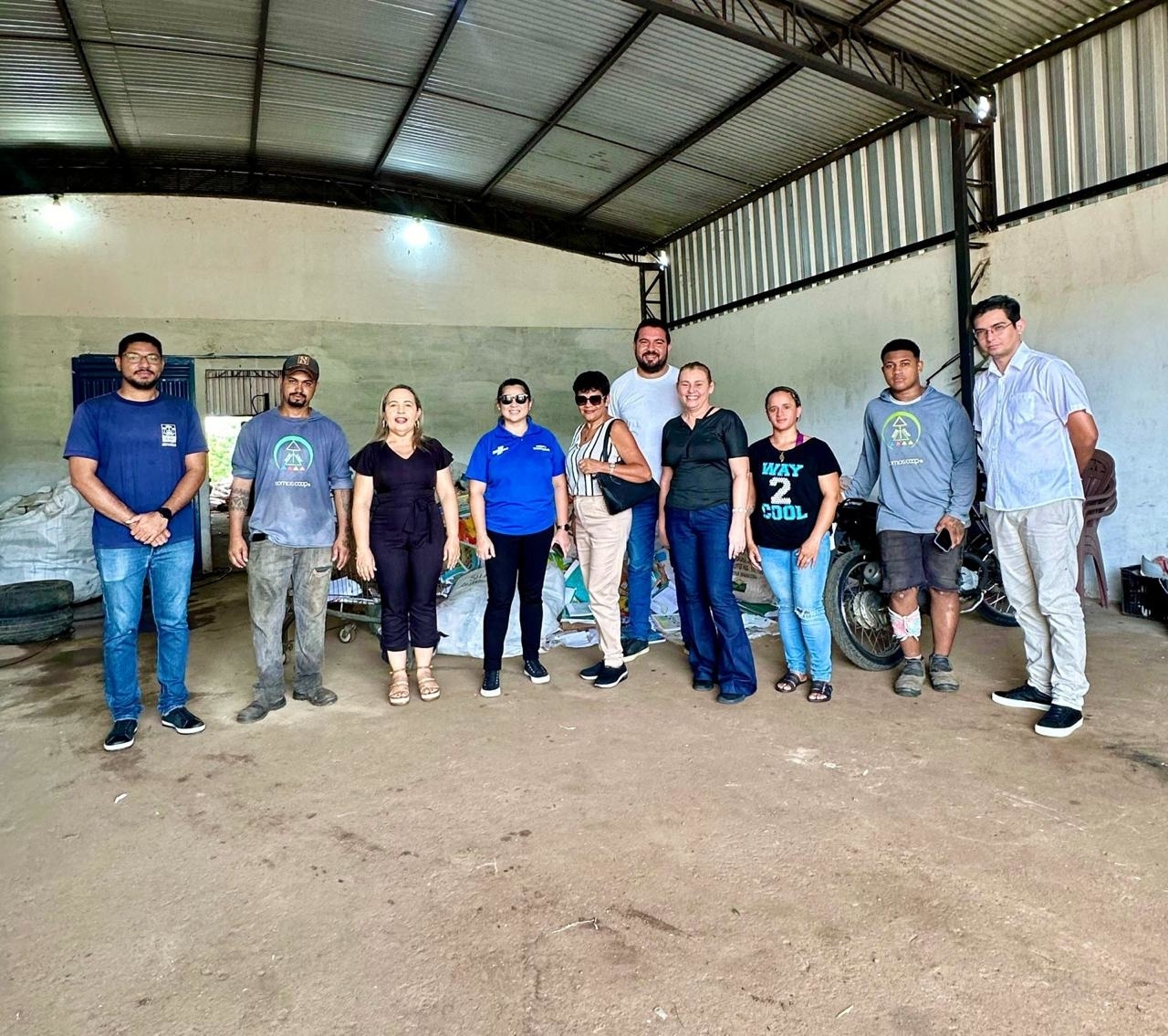 Secretária de Desenvolvimento Agrário participa de visita técnica.