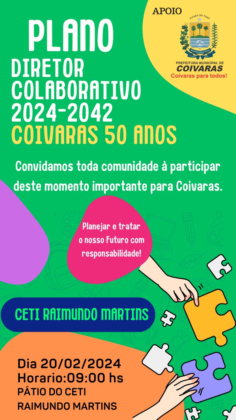 Coivaras se reúne em torno do Plano Diretor Colaborativo - Imagem 3