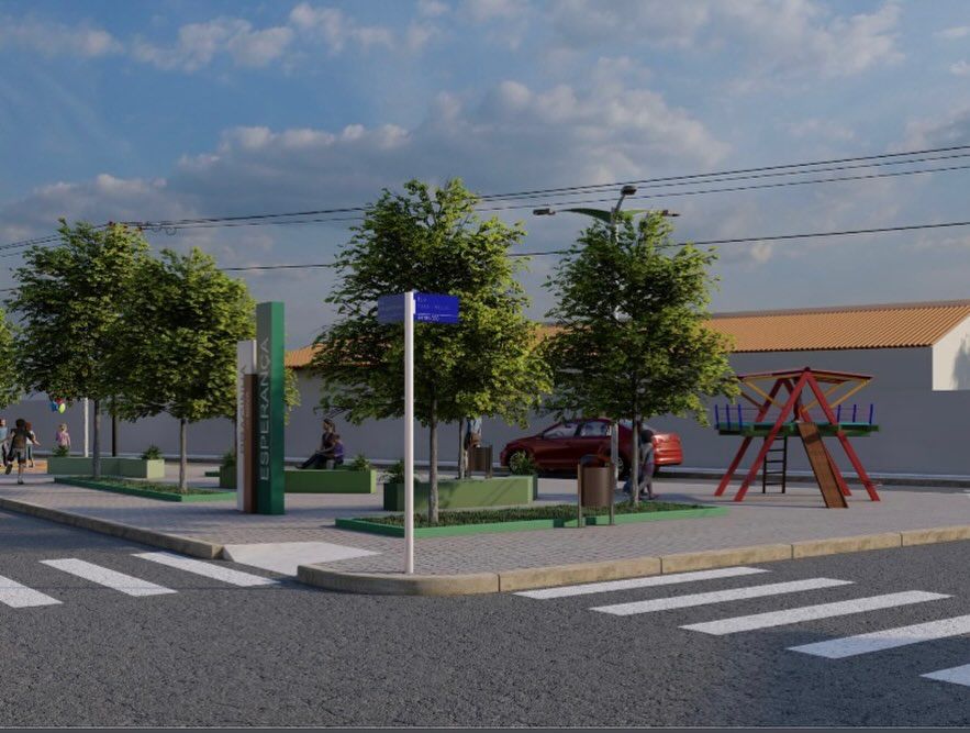 Prefeitura de Esperantina revitaliza Pracinha do Bairro Nova Esperança. - Imagem 2