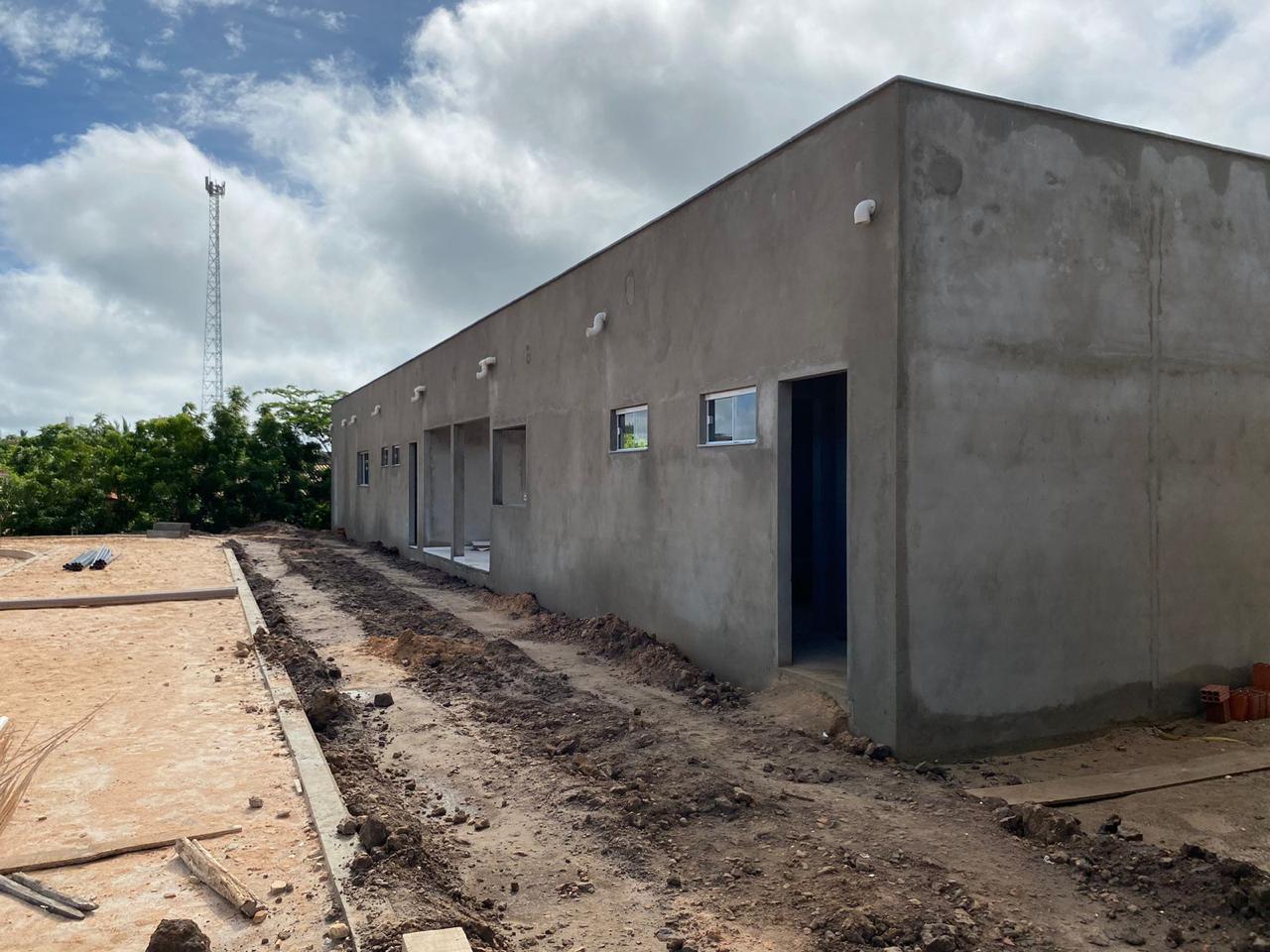 Obras do Centro Esportivo em Esperantina seguem em ritmo acelerado. - Imagem 3