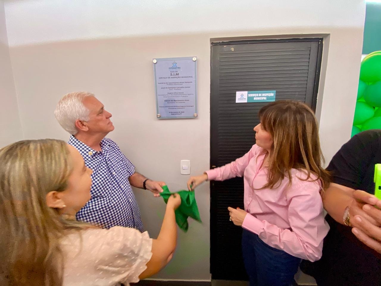 Sala do SIM foi inaugurada em Esperantina.