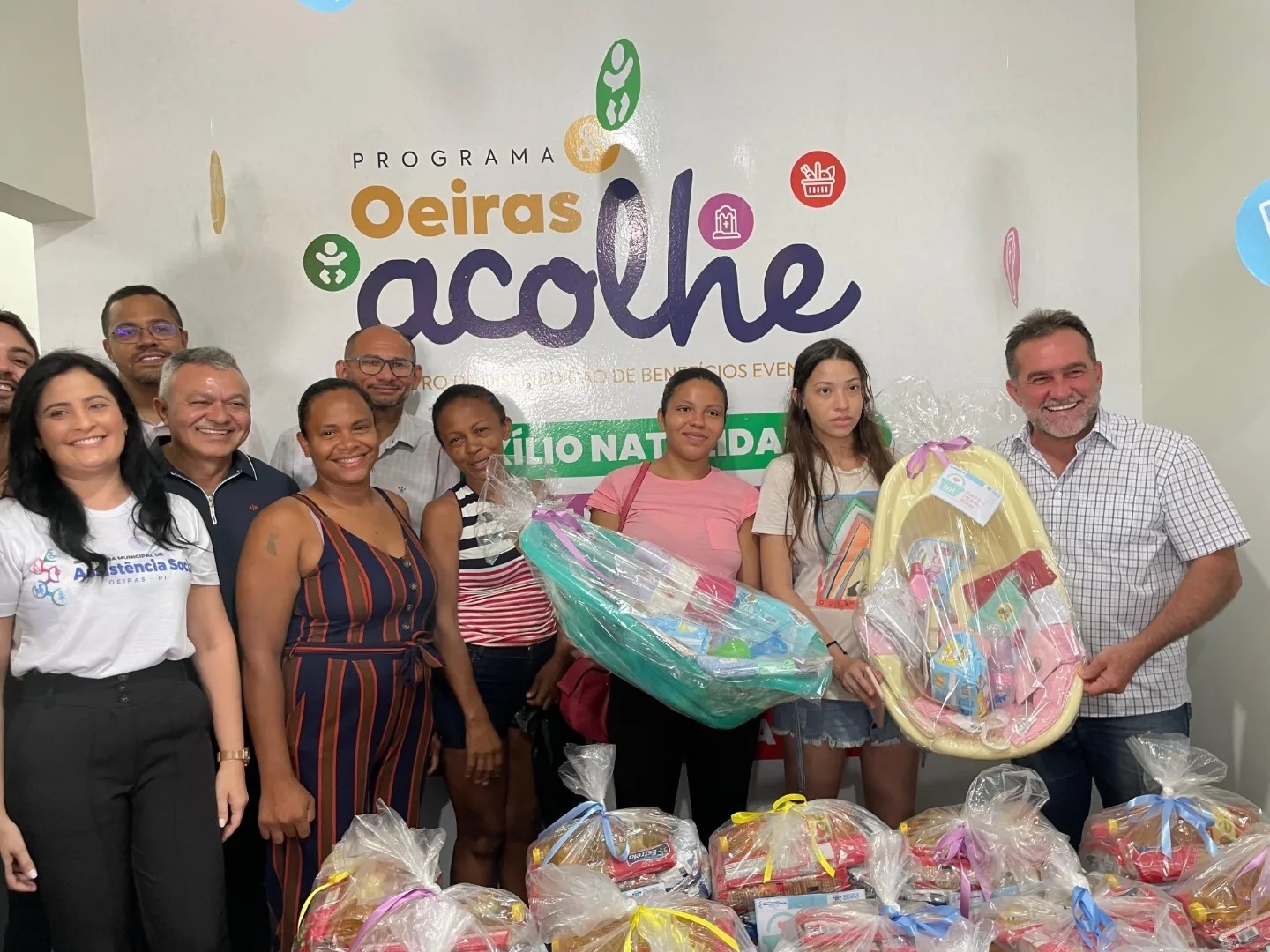 Oeiras inaugura centro de distribuição de benefícios da Assistência Social
