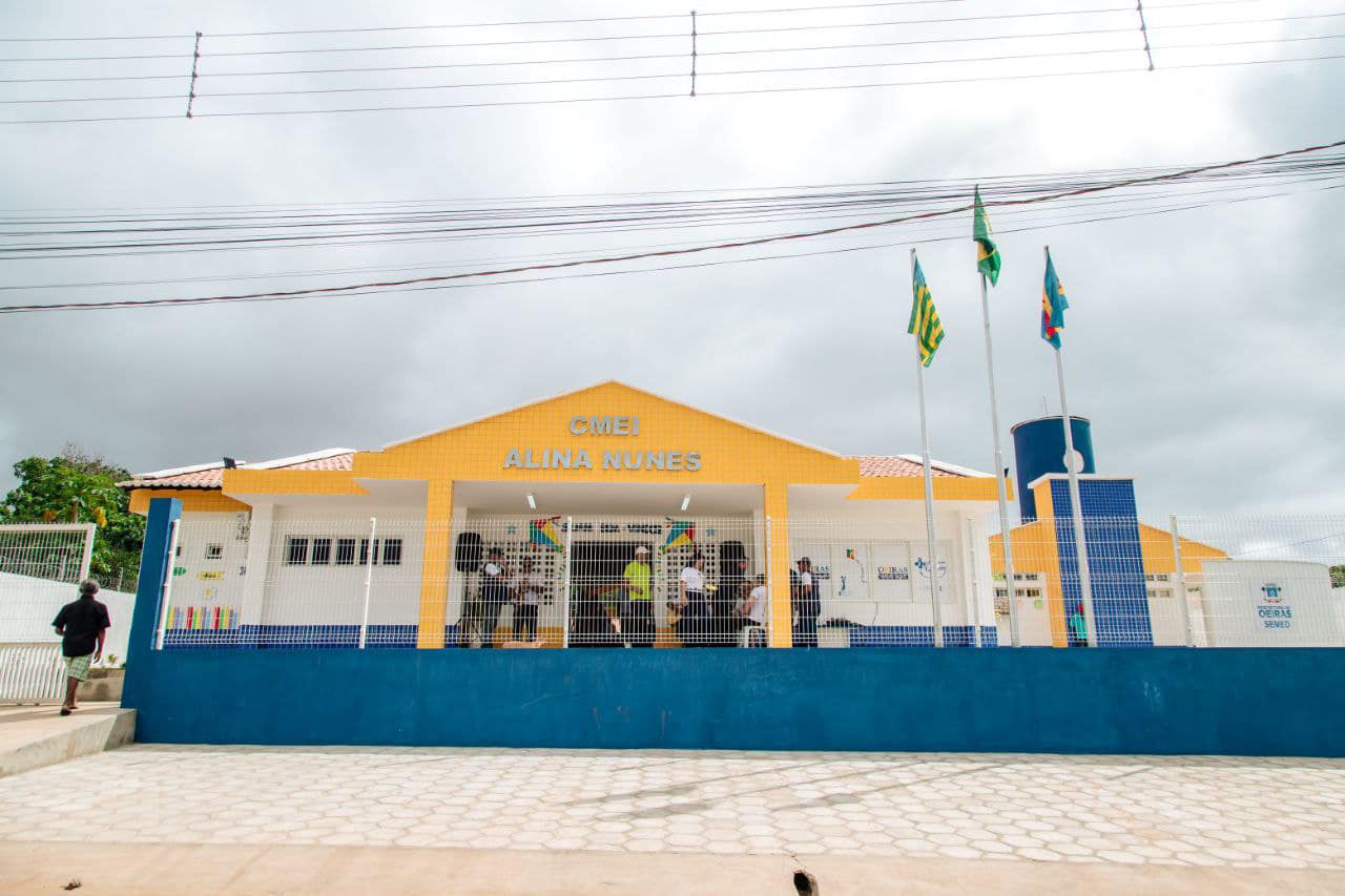 Zé Raimundo inaugura creche para atender mais de 150 crianças em Oeiras - Imagem 1