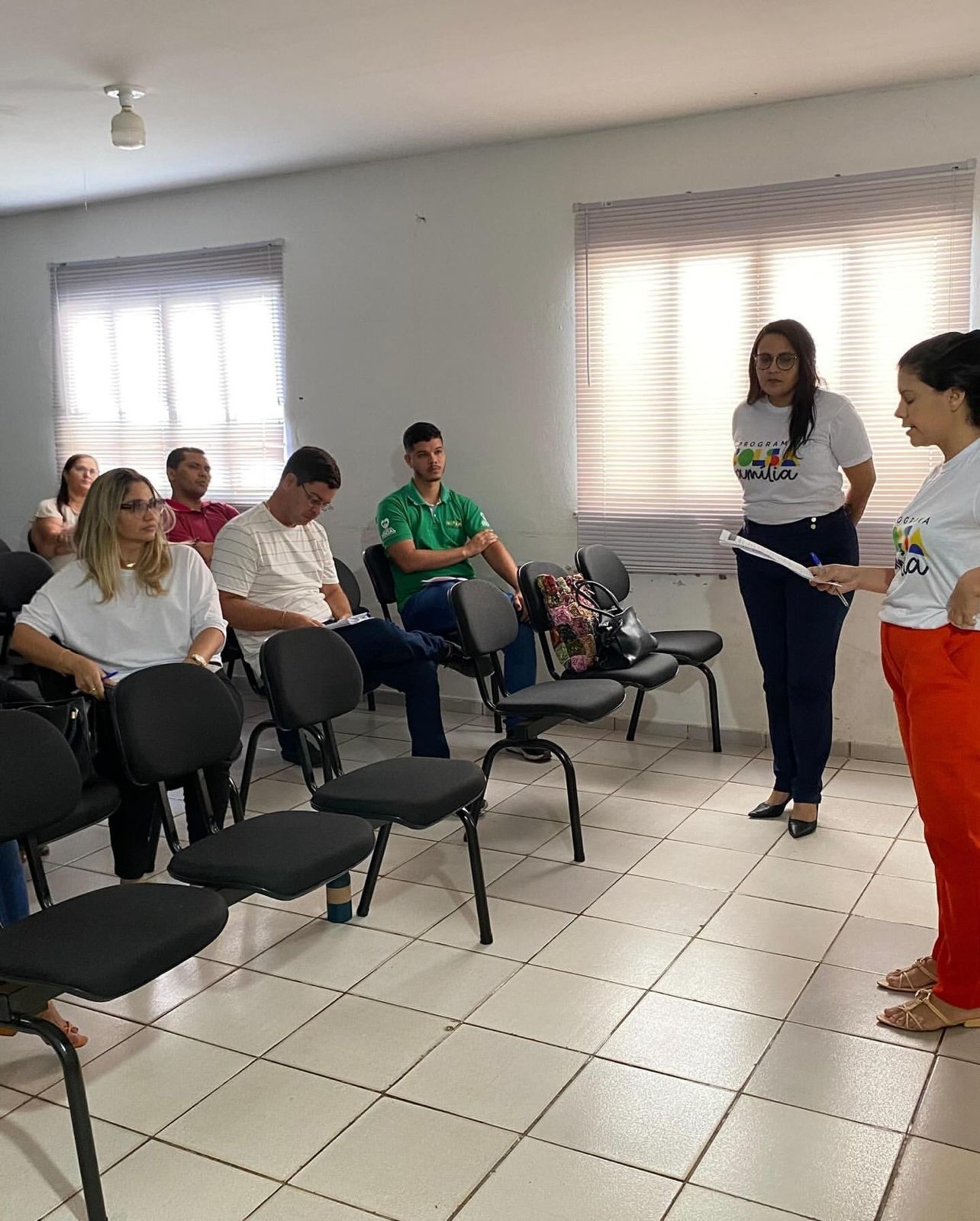 SASC e Secretaria Municipal de Assistência Social se reúnem em Esperantina.