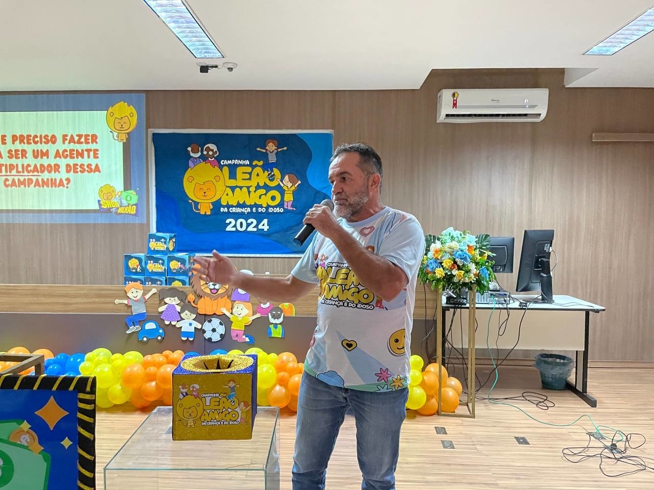 Município de Oeiras lança campanha Leão Amigo da Criança e do Idoso 2024