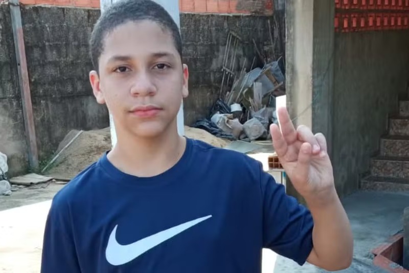 Carlos Teixeira faleceu aos 13 anos (Foto: Reprodu&ccedil;&atilde;o)