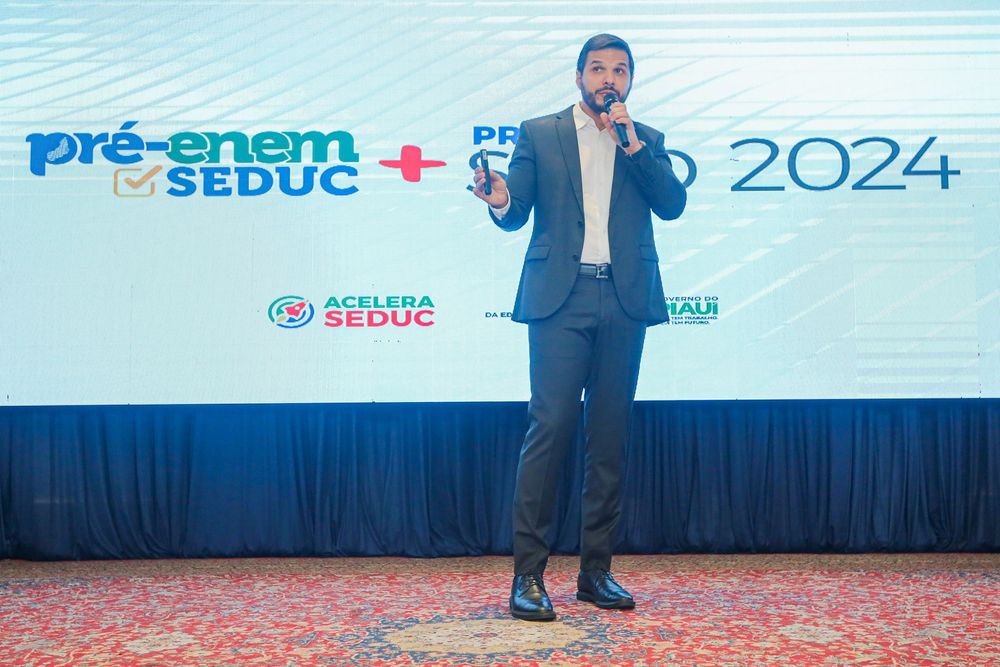 Secretário da educação./Foto: Ascom