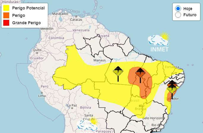 Piauí inteiro em alerta para chuvas intensas; veja onde deve chover mais - Imagem 1
