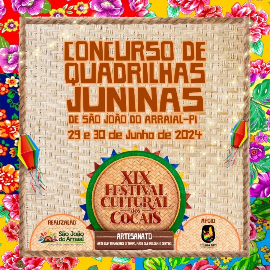 São João do Arraial abre inscrições para concurso de quadrilhas juninas