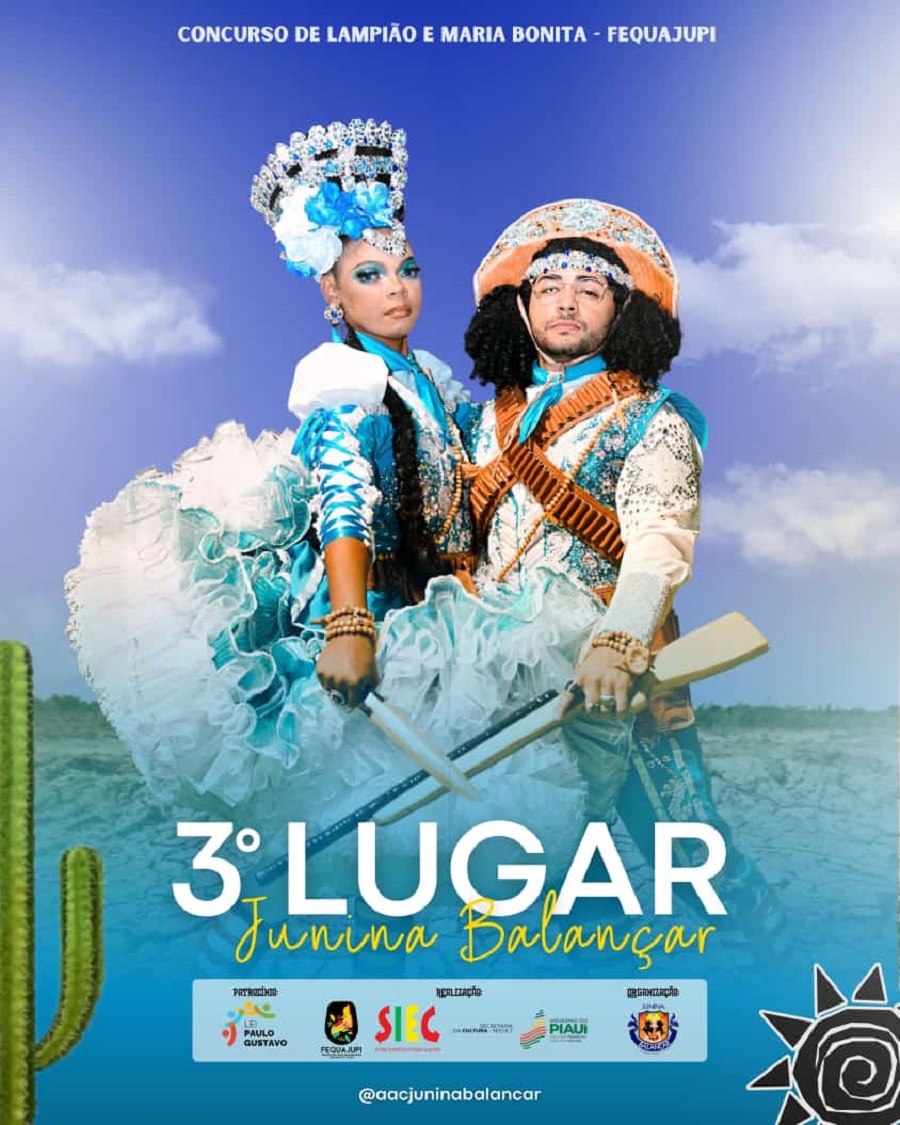 Junina Balançar garante 3º lugar no concurso estadual Fequajupi