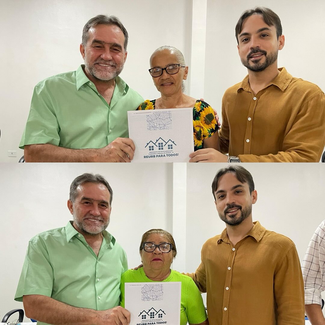 Prefeitura entrega mais 78 títulos de Regularização Fundiária em Oeiras 