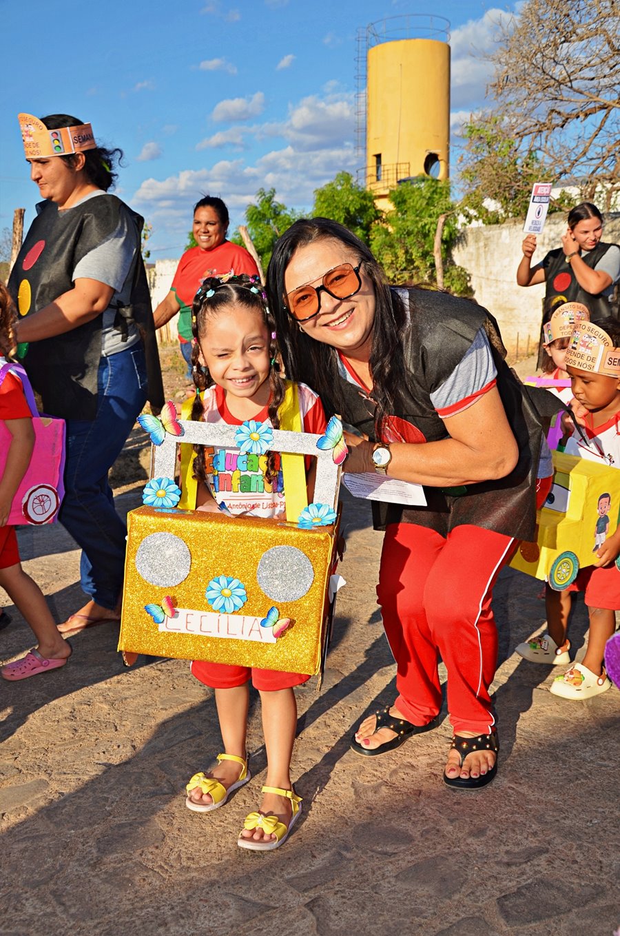 Creche Municipal Daysa Régia realiza projeto sobre educação no trânsito em Santo Antônio de Lisboa - Imagem 8