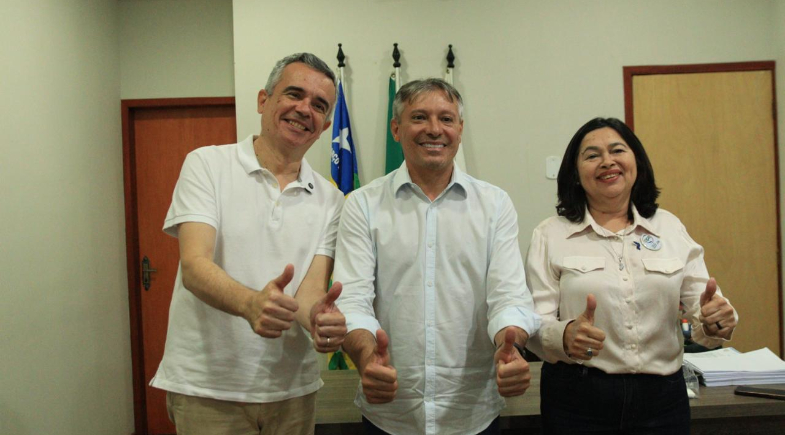 Marcelo Costa recebe secretários estaduais na prefeitura e reforça parceria com o Governo